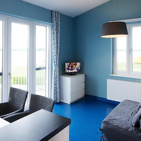 アパート Im Hafen Pier1 Am Cospudener Bei Leipzig マルククレーベルク