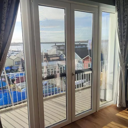 Apartmán Im Hafen Pier1 Am Cospudener Bei Leipzig